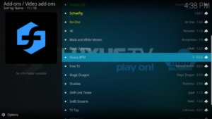 Fluxus IPTV Kodi Addon