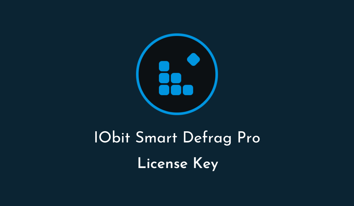 IObit Smart Defrag 8.4 Pro Free License Key