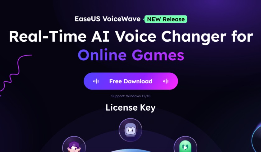 Free EaseUS VoiceWave License Key