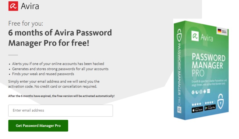 Avira Password Manager Pro License Key