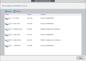 iCare Format Recovery Pro License Key