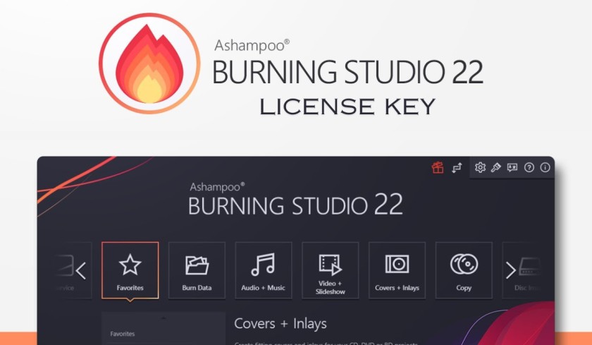 Ashampoo Burning Studio 22 License Key