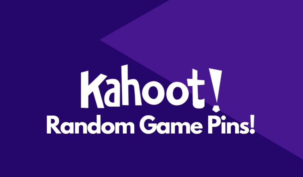 Kahoot Game Pins