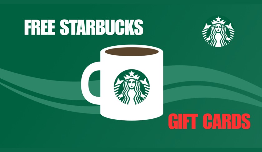 Free Starbucks Gift Cards